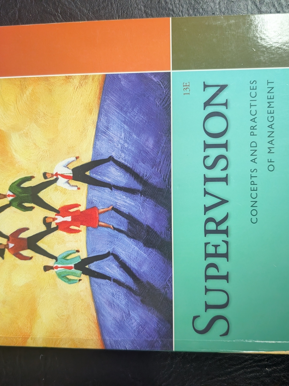 Supervision Concepts and Practices of Management - Teal Cover